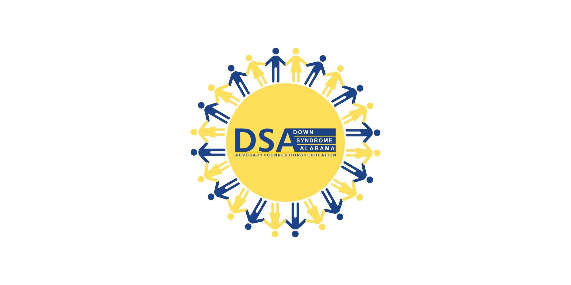 Down Syndrome Alabama (DSA) logo